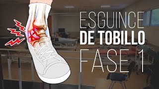 Esguince de tobillo 🦶🏻 ejercicios y recomendaciones para los primeros dias FASE 1 [upl. by Theressa]