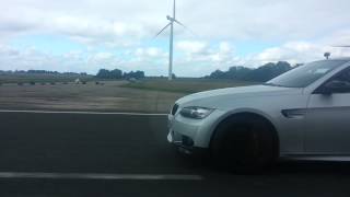 BMW 335D E92 400hp JS PERFORMANCE VS 335i E92 Clastres 22092013 [upl. by Aisyle]