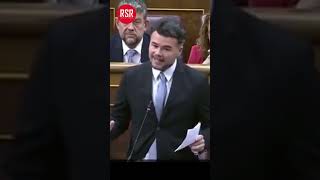 Rufián se mofa del PP 🤣🤣🤣🤣 [upl. by Nuaj]