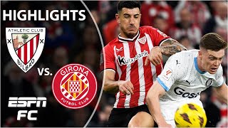 Athletic Club vs Girona  LALIGA Highlights  ESPN FC [upl. by Saturday]