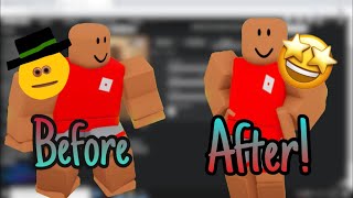 How to make your blocky avatar skinny Tutorial [upl. by Tekcirc]