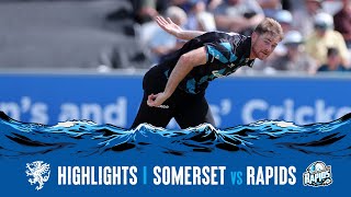 Highlights  Somerset vs Worcestershire Rapids [upl. by Emixam286]