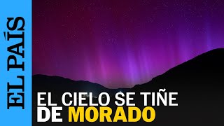 Así se observaron las auroras boreales en el mundo  EL PAÍS [upl. by Illom530]