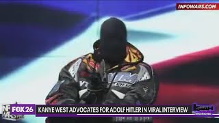 Kanye West advocates for Adolf Hitler in viral interview [upl. by Anatollo]