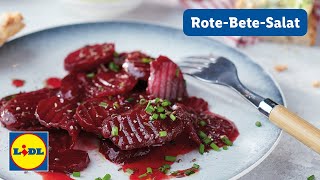 Rote Bete Salat einfach  schnell amp einfach  Lidl Kochen [upl. by Pam]