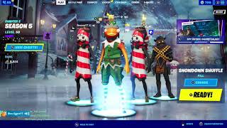 Fortnite Item Shop Cozy Jonesy Skin And Gameplay With My Peoples [upl. by Aisek]