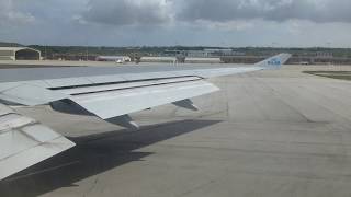 Takeoff from Curacao in a KLM B744 [upl. by Oisinoid977]