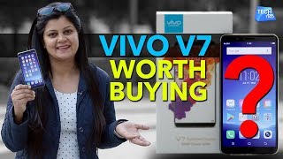 VIVO V7 REVIEW  Tech Tak [upl. by Nirred]