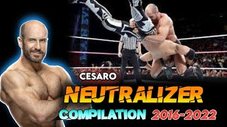 WWE Cesaro Neutralizer Compilation 20162022 [upl. by Alonso399]