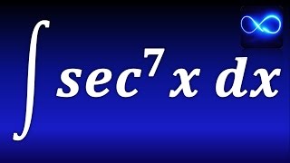 166 Integral de secante a la 7 TRIGONOMETRICA POR PARTES EJERCICIO RESUELTO [upl. by Gaspard]