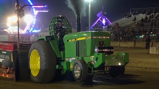 TRACTOR PULL 2020 HOT FARM GREENTOWN INDIANA JULY 17TH 2020 INDIANA PULLING LEAGUE [upl. by Algernon]