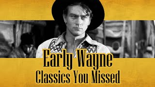 7 Early John Wayne Western Movies Worth Watching [upl. by Novaat]