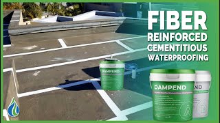 Protect amp Waterproof Concrete  DampEnd  Cementitious Waterproof Coating from SealPro [upl. by Letsirhc]