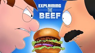 Explaining the BEEF Between Family Guy and Bobs Burgers [upl. by Drews567]