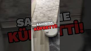 🤖 Robot süpürge sahibine küfretti shorts [upl. by Letrice262]