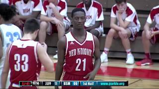 Bloomington Jefferson vs Benilde  St Margarets Boys Basketball 12618 [upl. by Chevy]