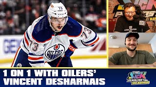 1 on 1 With Oilers’ Vincent Desharnais  The Sick Podcast with Tony Marinaro September 7 2023 [upl. by Agna]