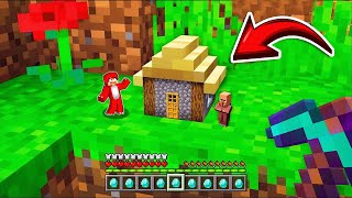 BETRETE NIEMALS das KLEINSTE HAUS in MINECRAFT [upl. by Sedecrem]