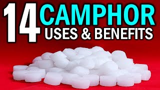 14 AMAZING Uses amp Health Benefits of CAMPHOR For Hair Skin Weight Loss Dandruff etc [upl. by Kcirdle723]