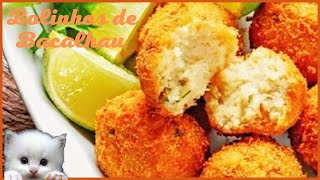 🔥 BOLINHO DE BACALHAU PORTUGUÊS TRADICIONAL E SEQUINHO [upl. by Pattin214]