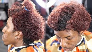 MUST WATCH HAIRCUT TRANFORMATION SIR CRUSES END OF 6 MONTH 360 WAVE WOLF [upl. by Zales]