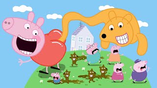 Giant Peppa poops  Peppa Try Not To Laugh Part 3 [upl. by Dafna700]