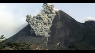 live CCTV gunung merapi hari ini  live mount merapi eruption [upl. by Supat]