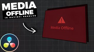 How To Fix MEDIA OFFLINE In Davinci Resolve [upl. by Anyala98]