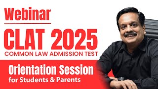 CLAT 2025  Orientation session for LLB Students and Parents  LLB Entrance Exam Preparation [upl. by Adaurd315]