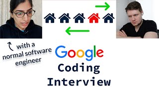 Google Coding Interview With A Normal Software Engineer [upl. by Yruoc418]