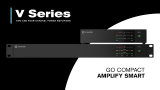 Dynacord V Series amplifiers  Introduction [upl. by Buehler]