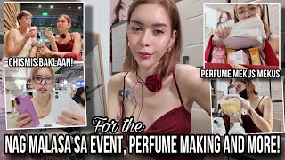 NAG MALASA ANG MGA AKLA SA EVENT  PAANO KO GINAGAWA ANG PERFUME amp MORE GANAP  VLOG215 janalarman [upl. by Felizio]