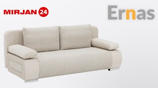 Sofa Ernas Cord mit Bettkasten und Schlaffunktion [upl. by Nereids]