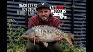 NASH LAKES  ROYSTON Wood Lake  Bloggers Social 2018 [upl. by Haran]