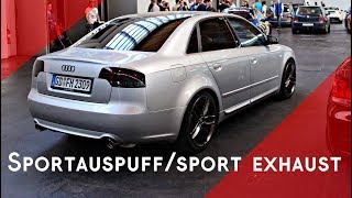 Audi A4 B7 Sportauspuffsport exhaust Bastuck Duplex [upl. by Nnek]