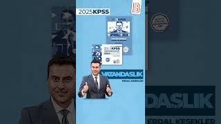 2025 KPSS Vatandaşlık Ders Notları ve Soru Bankası  Erdal KESEKLER [upl. by Oralie]