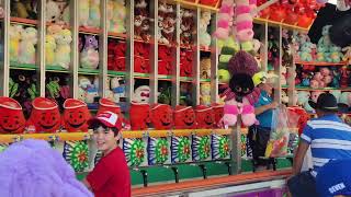 Playing carnival games at the Calgary Stampede 2024 [upl. by Hamirak594]