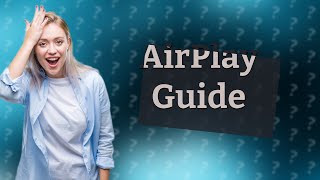 How to do AirPlay from iPhone to samsung [upl. by Halla]