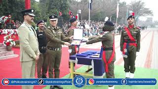 postion holder probationers course no 1 police training college lahore [upl. by Telrats]