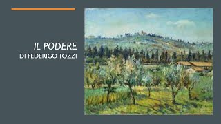 quotIl poderequot di Federigo Tozzi [upl. by Hay]