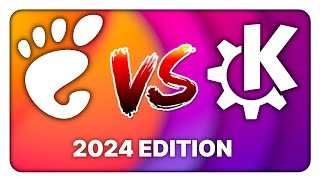 GNOME vs KDE Plasma in 2024 which one is better for Linux beginners [upl. by Yorgen]