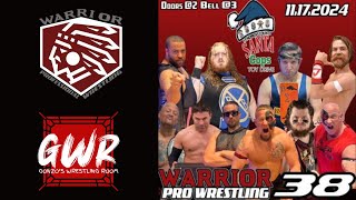 WARRIOR PRO WRESTLING 38 [upl. by Erodoeht573]