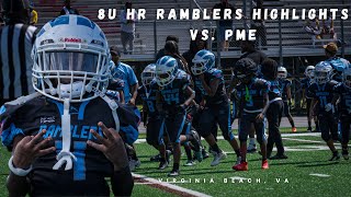 🚨So Icy Boyz 🥶🥶8u HR Ramblers Highlights vs PME 🚨 [upl. by Alyakem399]