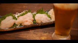 オニカサゴの刺身とヒラメの昆布締めーSashimiScorpion fish and flounderー [upl. by Meelas]