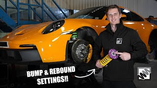 How to Set ADJUST and TUNE Coilover DAMPER settings [upl. by Loram]