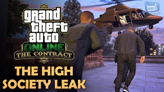 GTA Online The Contract Mission 4 Dr Dre  The High Society Leak Solo [upl. by Notxed]