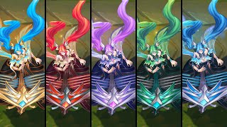 All Victorious Sona Ranked Rewards Chromas League of Legends [upl. by Oirobil803]