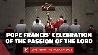 LIVE from the Vatican  Pope Francis celebrates the Lords Passion  March 29th 2024 [upl. by Eneli]