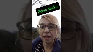 What are runic sticks runes futhark runicmagic [upl. by Shuman]