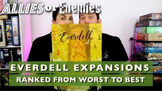 Everdell Expansions  Ranked From Worst to Best [upl. by Darbee]